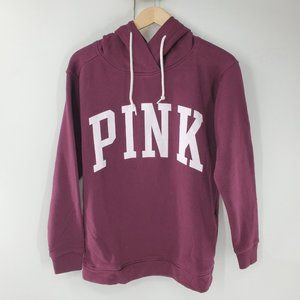 Victorias Secret‎ Pink Purple Hooded Sweater Womens XS